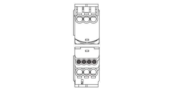 Repartiteur unipolaire 80a