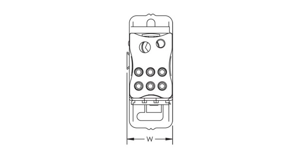 Divisor unipolar 125A