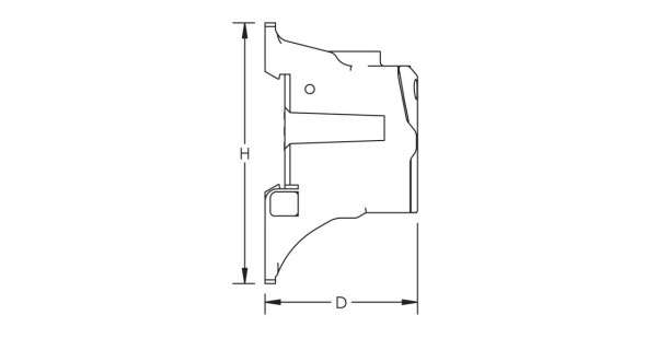 Divisor unipolar 125A