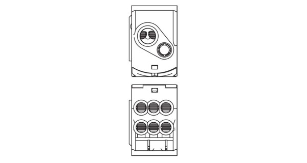 Divisor unipolar 125A