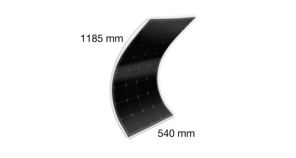 Panneau solaire flexible 12V MX FLEX Full Black 100Wc 