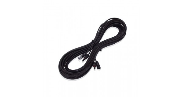 Alargador de cable solar 2X4mm² + Tipo MC4