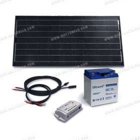 Kit solaire 100Wc - 35Ah - 12V