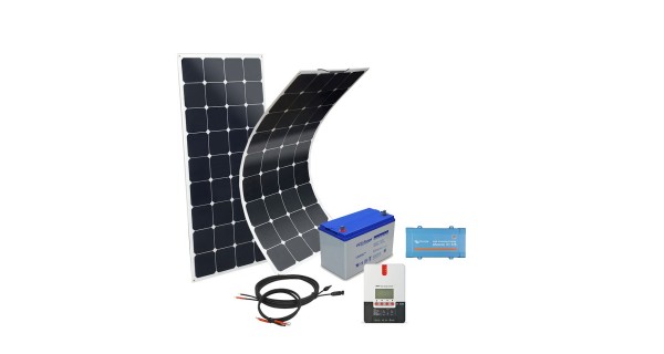 Kit solar superviviente 200wc