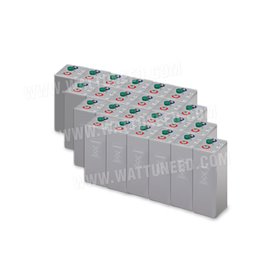 Park of 72 kWh OPzV 48V batteries