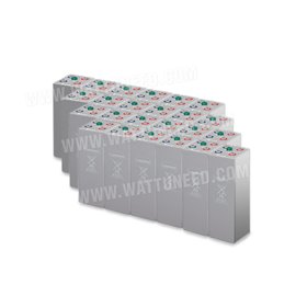 Fleet of 110 kWh batteries OPzV 48V