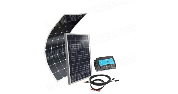 Kit Solar autocaravana y de la embarcación TAMAÑO S - 12V