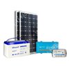 Kit solar 200Wc mono - 55Ah - 250VA