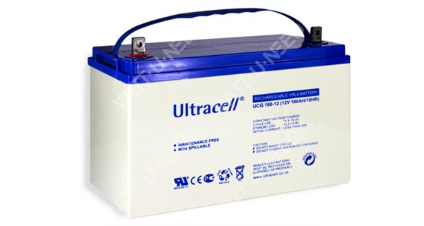 Batería de gel Ultracell 12V 100Ah