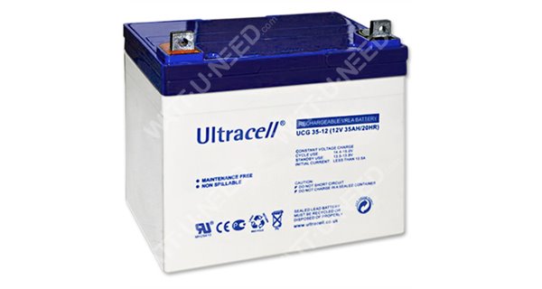 Batterie GEL Ultracell 12V 35Ah