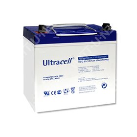 Batería GEL Ultracell 12V 55Ah