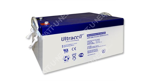 Las baterías de GEL de Ultracell 12V 250Ah