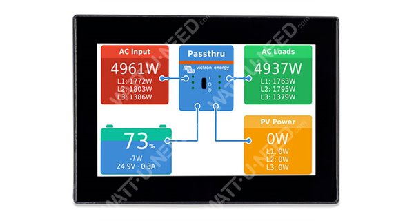 Battery monitor Victron BMV-700 series