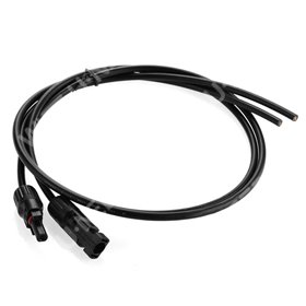 Cable solar 2X4mm2 con Tipo MC4 (vendido a 6m)