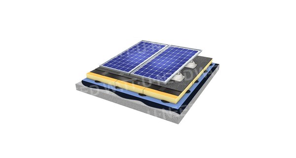 Kit de fijación al suelo para paneles solares Soprasolar Revisión Evo