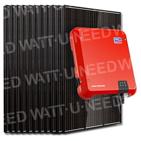 Kit 16 panels self-consumption / reinjection 5000W SMA without storage