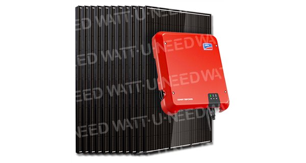 Kit de 16 paneles de consumo / reinyección 5000W ADM sin almacenamiento