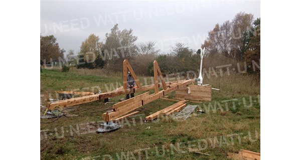 Estructura de madera solar Carport InnoVentum