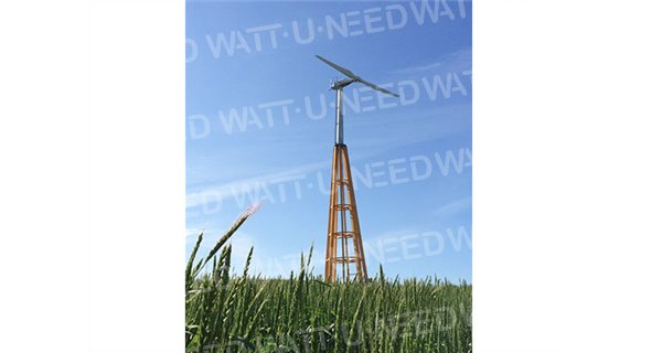 InnoVentum wind turbine wooden towers Dali