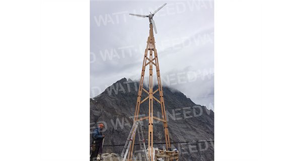 InnoVentum wind turbine wooden towers Dali