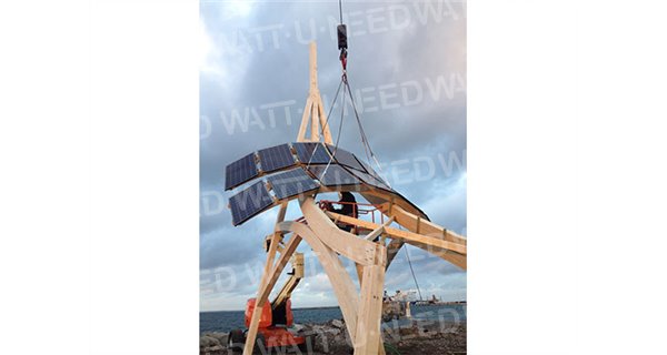 Girafe 2.0 centrale éolienne et solaire hybride InnoVentum