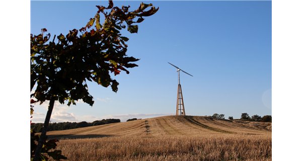 InnoVentum wind turbine wooden towers Dali