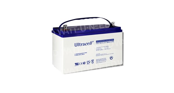 Batterie GEL Ultracell 12V 100Ah