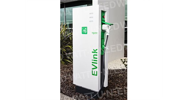 EVlink Parking 2 Sol Borne de recharge pour montage au sol