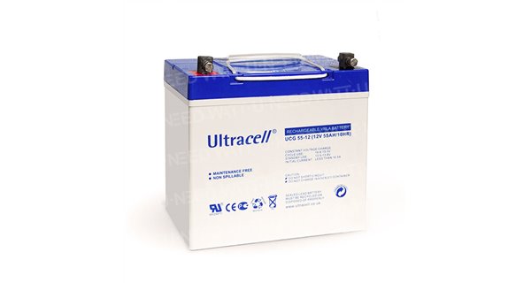 Batería GEL Ultracell 12V 55Ah