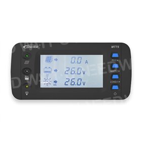 Pantalla Digital MT50 para los controladores de EpSolar LS, NL y la Serie se Ha