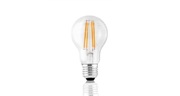 Filament LED E27 bulb - 6W - 230V