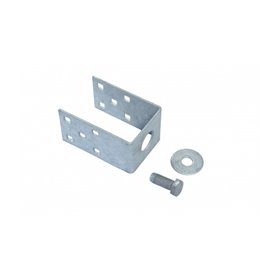 U-Adaptateur pour vis de fondation pour structure sol
