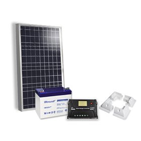 50Wc Solar Kit - 35Ah / 55Ah - 12V