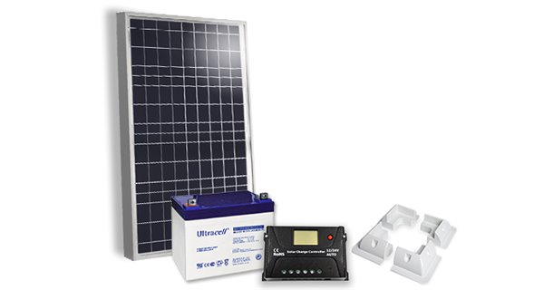 50Wc Solar Kit - 35Ah / 55Ah - 12V