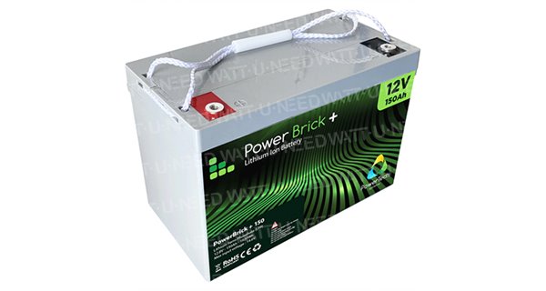 Batería de litio PowerBrick + 12V 100Ah