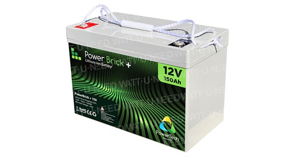 Batería de litio PowerBrick + 12V 100Ah