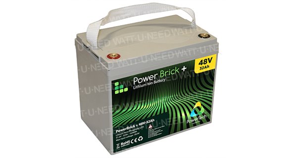 Batería de litio PowerBrick + 25Ah 48V