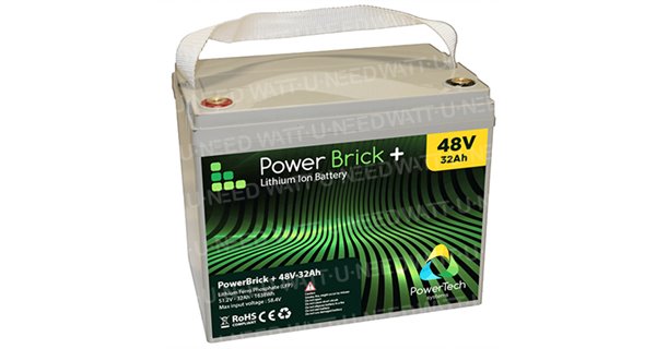 Batería de litio PowerBrick + 25Ah 48V