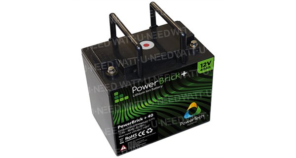 Batería de litio PowerBrick 12V 40Ah