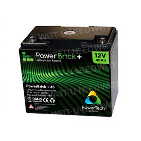 PowerBrick+ Batería de litio 12V 45Ah PB+12/45