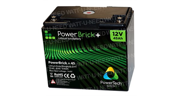 Batería de litio PowerBrick 12V 45Ah