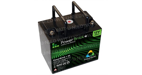 Batería de litio PowerBrick 12V 45Ah