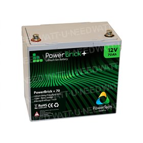 PowerBrick+ Batería de litio 12V 70Ah PB+12/70