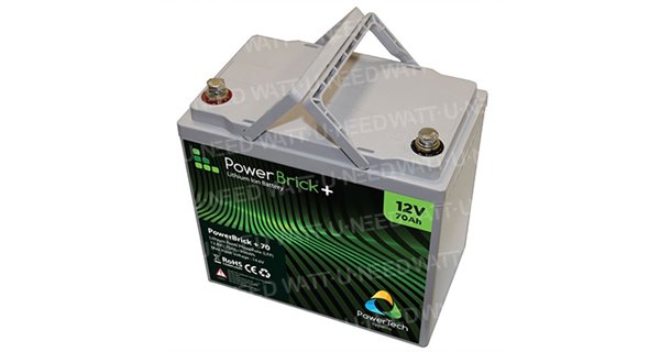 Batería de litio PowerBrick + 12V 70Ah