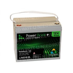 PowerBrick+ Batería de litio 12V 100Ah PB+12/100