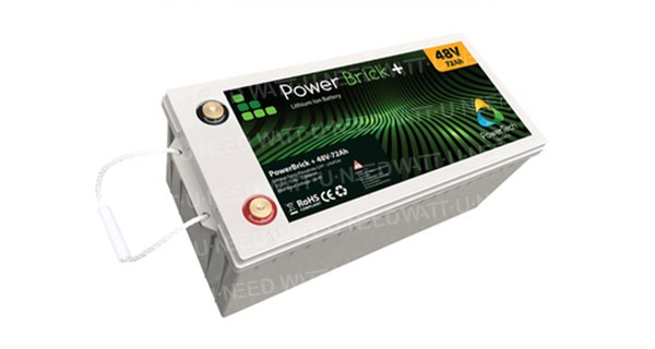 Batería de litio PowerBrick 48V 72Ah