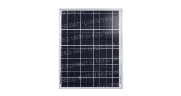 50Wp rigid solar panel