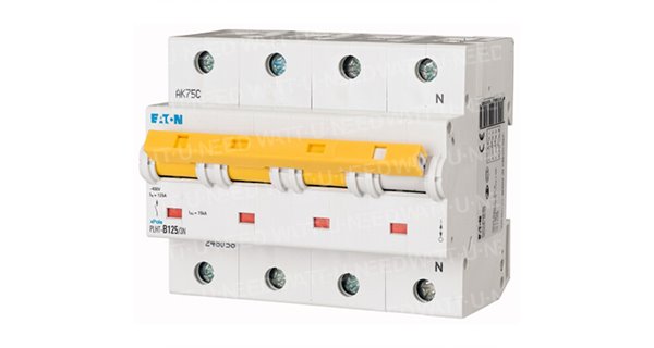 Modular circuit breaker 15KA 4P C125A