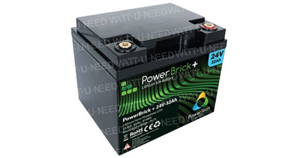 Batería de litio PowerBrick + 24V 50Ah