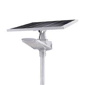 Lampadaire solaire - LED autonome WI 15W - Panneau 60W 6V